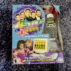 Vintage *NSYNC Phone & CD-ROM Game 