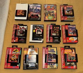 Sega Genesis Used Game Lot - Single or Multiple
