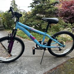Mongoose kids bike blue 