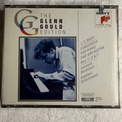 Glenn Gould Edition – J.S. Bach Concertos Nos. 1-5 & 7 (2 CD Sony Classical 1992