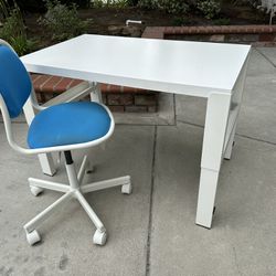 IKEA Adjustable Table and Chair
