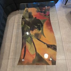 Glass Cocktail Table