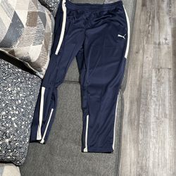 Puma Navy Blue Slim Fit Size XL