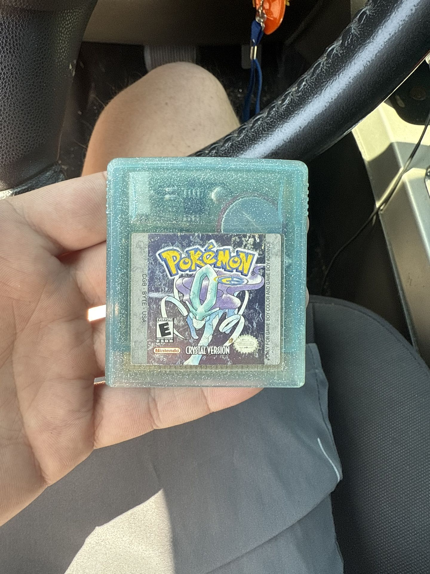 Pokemon Crystal Version Original Battery