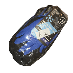 Better Grip Safety Winter Insulated Double Lining Rubber Coated Work Gloves, 3 Pairs/ Pack
