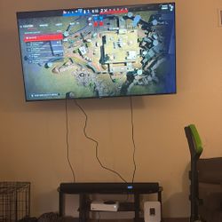 75 Inch On Tv With On Sound Bar And See