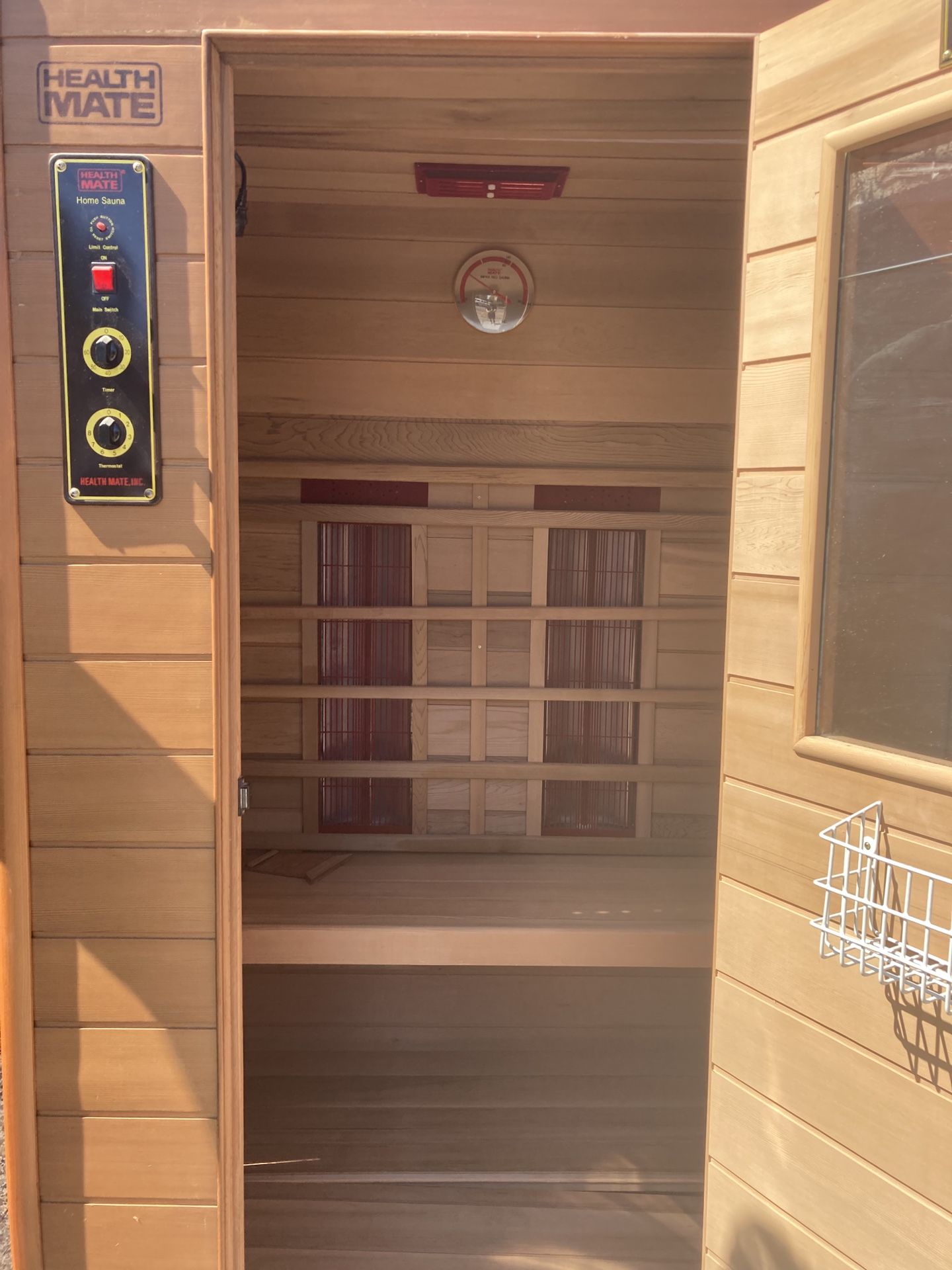 Health mate home sauna