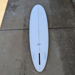 7'3" Twin/single fin Anvil Mid Length Surfboard Similar to CI Mid Twin New
