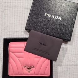 Prada Calf Leather Small Wallet
