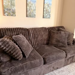 Brown Courdory Couch