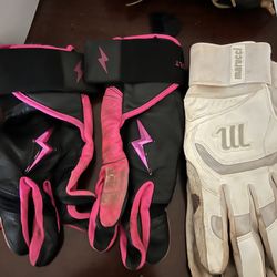 Baseball Batting Gloves Size Large