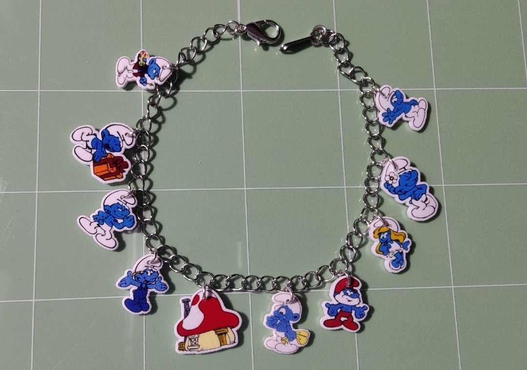 Smurf Charm Bracelet 