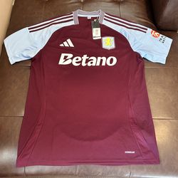 Adidas Aston Villa Soccer Jersey