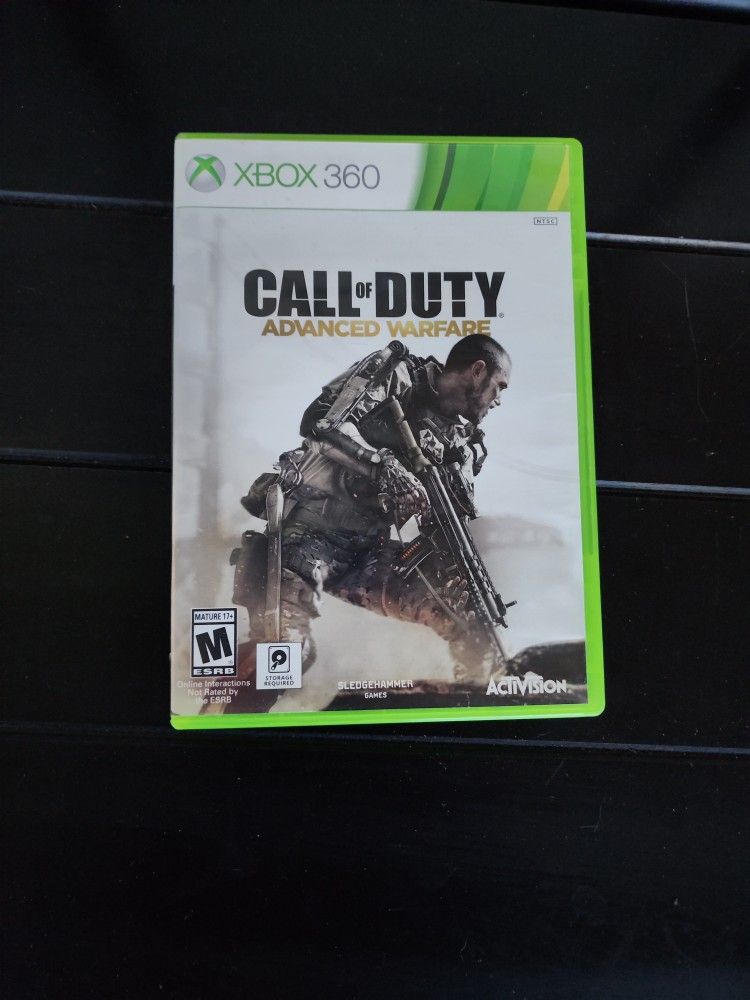Call Of Duty Advanced Warfare Xbox 360