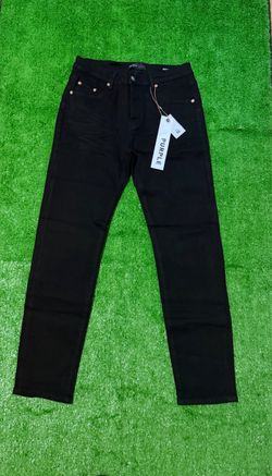 Purple jeans