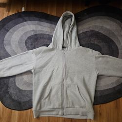 Gray Zip-Up