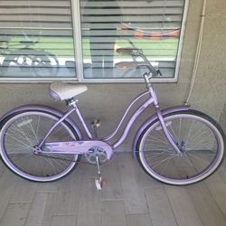 Bike Good Condition Purple 24 Inches