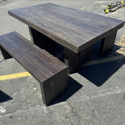 Wood Table 