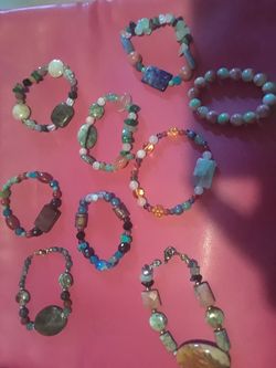 Assorted bracelets