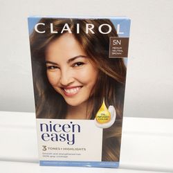 $4. Clairol Hair Color. MEDIUM NEUTRAL BROWN.
