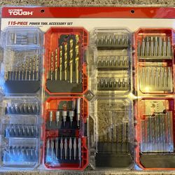 Hyper Tough 115 Piece Power Tool Accessory Multi-Pack Set BRAND NEW