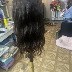 18 Or 20 Inches Human Hair Wig 
