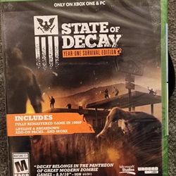SEALED State Of Decay - Year-One Survival Edition