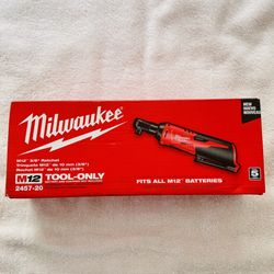 Milwaukee M12 3/8” Ratchet 2457-20