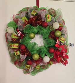 24" christmas wreath