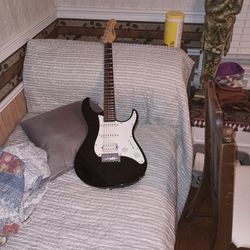 Electric Guitar With Brand New Practice Amp