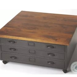 Large Industrial Coffee Table (36”x36”)