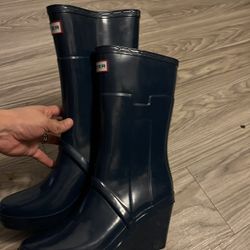 Platform Rain Boots Hunter 