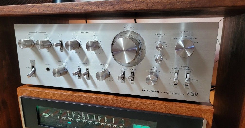 Pioneer SA 9500 II Integrated Amplifier Vintage Stereo