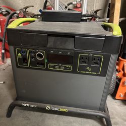 Yeti 3000X (OPEN BOX) Chargable Plug In Power Box 