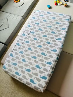 Crib Mattress + Protection + Cover