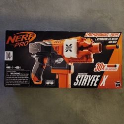 NERF PRO STRYFE X BLASTER (Very Rare)