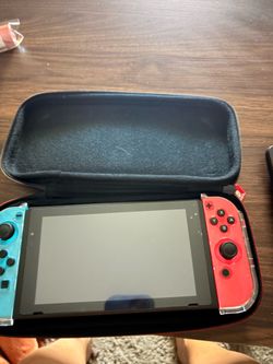 Nintendo Switch with case