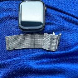 apple watch series 5 44mm gps + lte + wr - 50