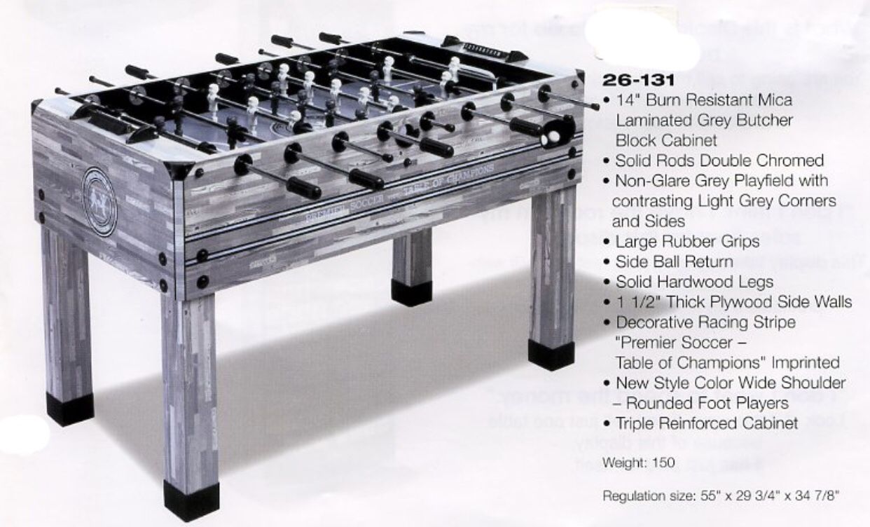 700 Foosball Table! Premier Soccer Table of Champions for Sale in Las Vegas, NV OfferUp