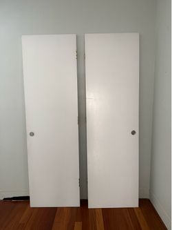 Interior wood doors - narrow for closets