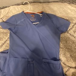Xxs Seal Blue Scrubs 