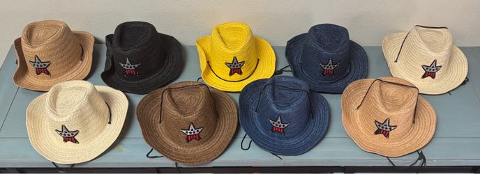 Nine Child Stray Hats with Stars $7 for All