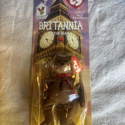 2 Ty Britiannia Bear rare 1993 and Oakbrook Tags