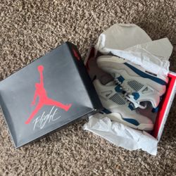 Jordan 4 Military Blue Size 10