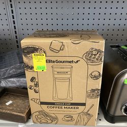 Elite Gourmet Single Cup Coffee Maker