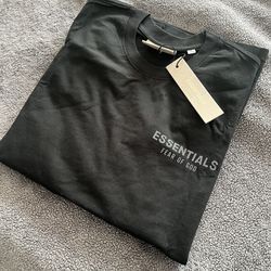 Fear of God Essentials “Black” T-Shirt Size L