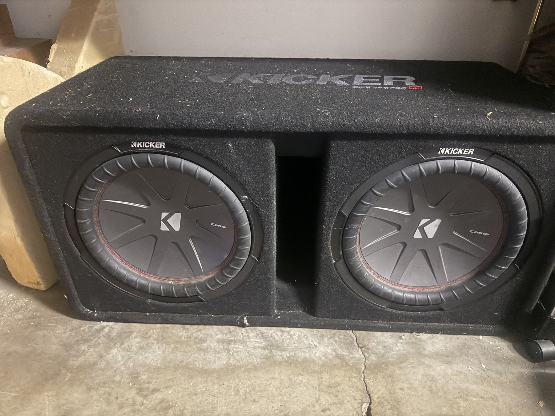 Kicker -CompR Dual 12” Subwoofers