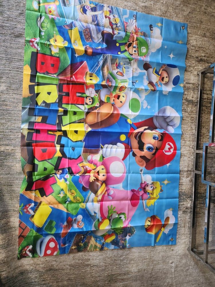 Super Mario stuff for birthday