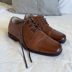 Florsheim Boy Oxford Shoes Cognac