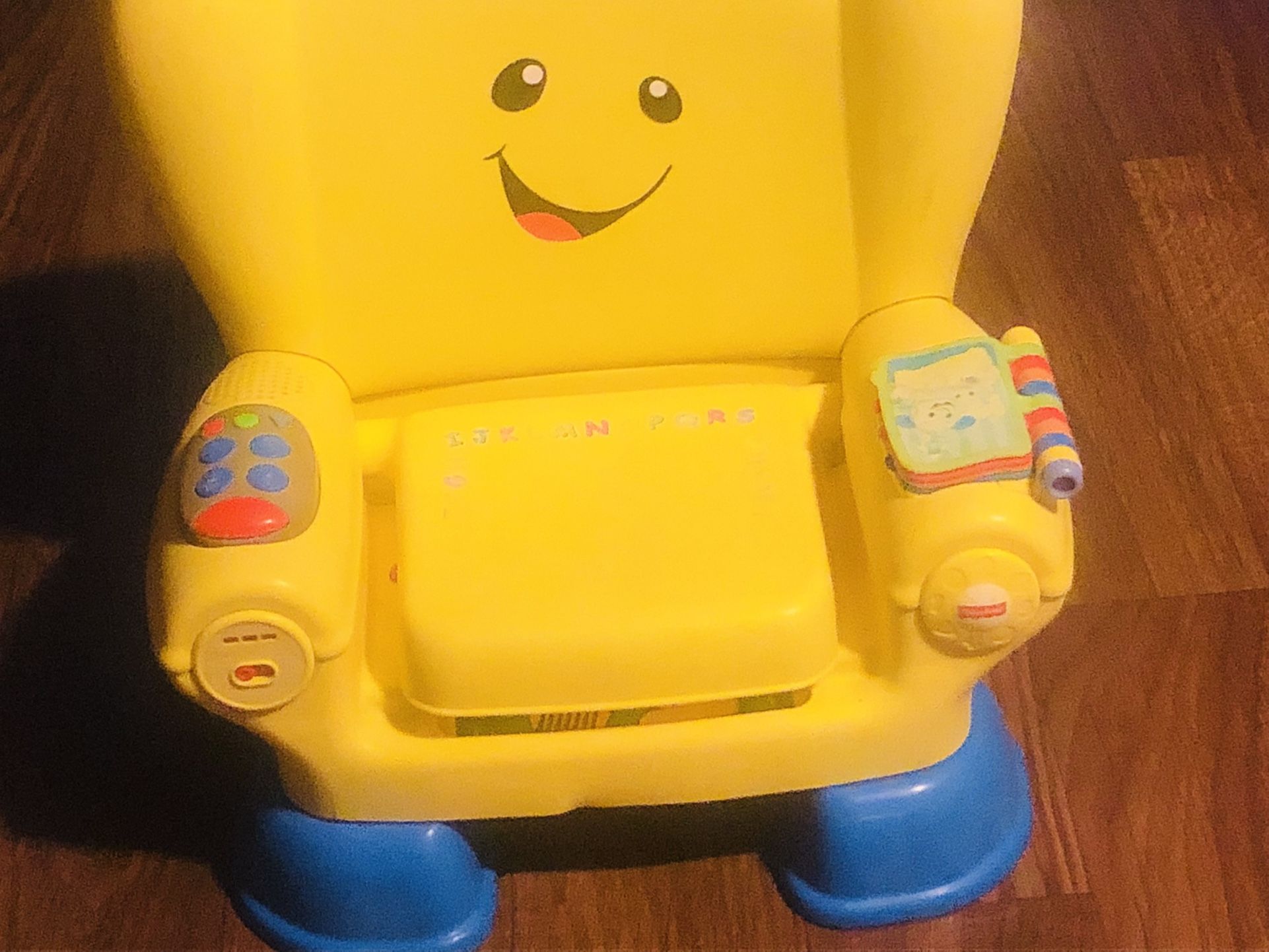 Fisher Price   Talking Chair With  Music   And Storage -2 To 3 Years  Old 